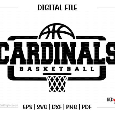 7050 Cardinals Basketball svg Cardinal svg Basketball svg Cardinals Basketball svg dxf eps png pdf sublimation cut file htv mom dad