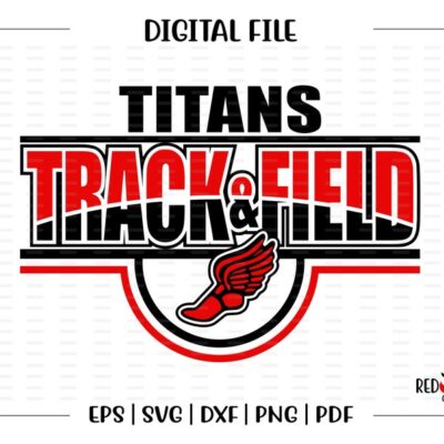 7066 Track svg Titan Track svg Titan Titans Track Field svg dxf eps png pdf sublimation cut file htv clipart design