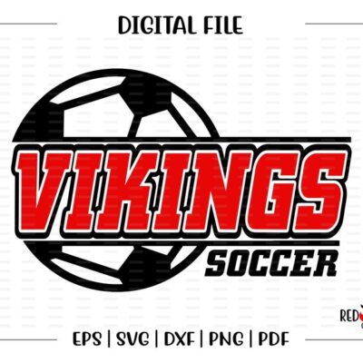 7078 Viking Soccer svg Soccer svg Viking Vikings Soccer clipart design svg dxf eps png pdf sublimation cut file htv vector digital