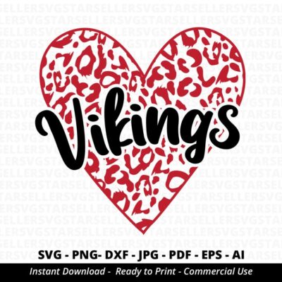 709 Vikings SVG Vikings Heart svg Vikings Football svg Heart Designs Mascot svg Vikings Mascot svg Vikings Cheer svg Vikings Shirt svg Cricut