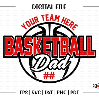 7102 Custom Personalized Basketball Mom Basketball Dad Basketball Mom Dad clipart Mascot svg dxf eps png pdf sublimation