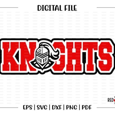 7115 Knight svg Knights svg Knight Knights clipart Team Mascot School svg dxf eps png pdf sublimation cut file htv