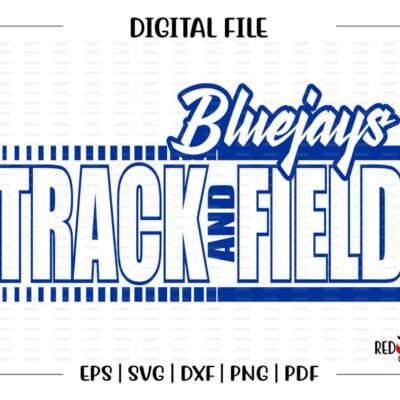 7125 Track svg Bluejay Track svg Bluejay Bluejays Track Field svg dxf eps png pdf sublimation cut file htv vector digital clipart