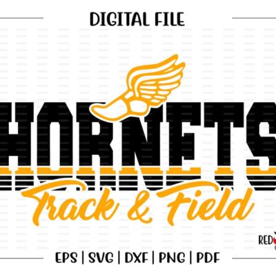 7157 Track svg Hornet Track svg Hornet Hornets Track Field svg dxf eps png pdf sublimation cut file htv vector digital