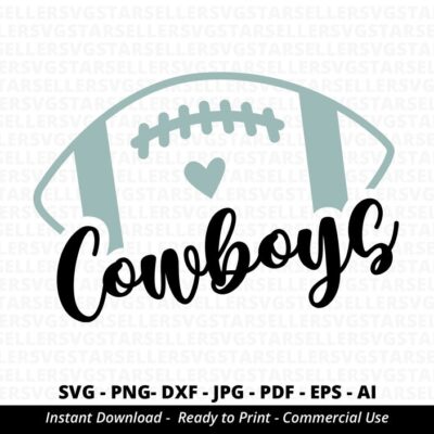 720 Cowboys Football SVG Cowboys svg Cowboys Shirt svg Cowboys Mascot svg Cowboys Mom svg Cowboys Pride Cowboys Cheer Football Mom svg Cricut