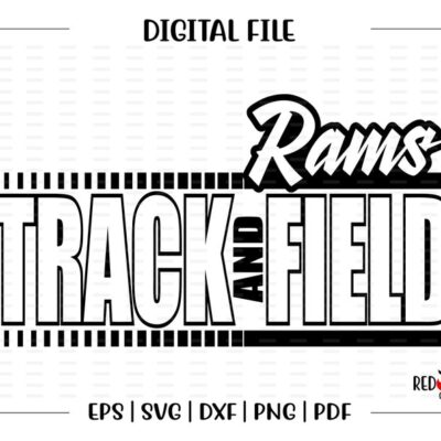 7233 Track svg Ram Track svg Ram Rams Track svg dxf eps png pdf sublimation cut file htv vector digital clipart design image