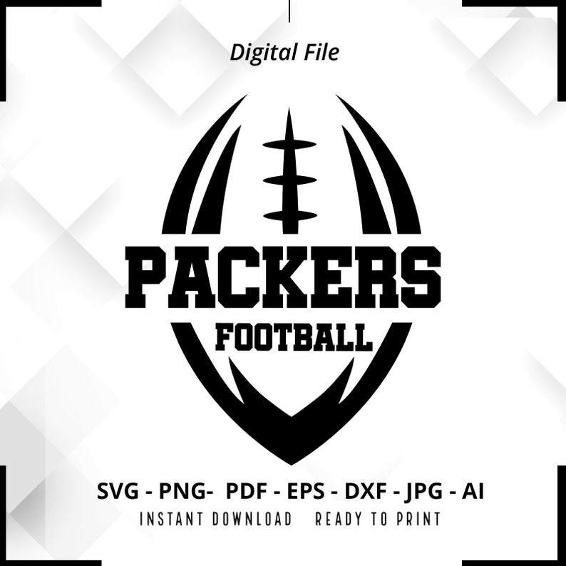 728 Packers Football SVG PNG Packers svg Packers Shirt svg Packers png Football Shirt svg Football Mom svg Football svg Cut File Cricut