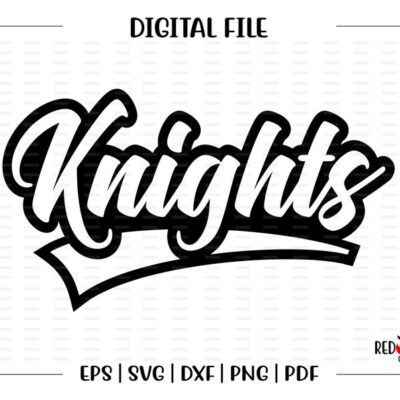 7283 Knight svg Knights svg Knight Knights clipart Team Mascot School svg dxf eps png pdf sublimation cut file htv