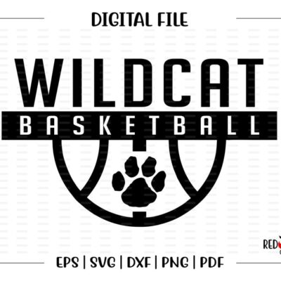 7313 Basketball svg Wildcat Basketball svg Wildcat Wildcats Basketball svg dxf eps png pdf sublimation cut file htv vector digital