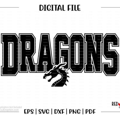 7357 Dragon svg Dragons svg Dragon Dragons Clipart svg dxf eps png pdf sublimation cut file htv vector digital design