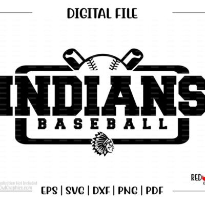 7365 Baseball svg Indian Baseball svg Indian Indians Baseball svg dxf eps png pdf sublimation cut file htv vector digital