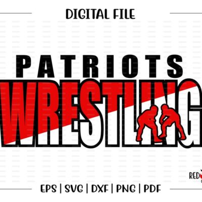 7373 Wrestling svg Patriot Wrestling svg Patriot Patriots Wrestling Wrestler svg dxf eps png pdf sublimation cut file htv vector