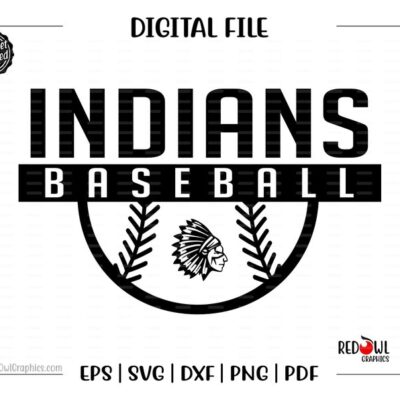 7385 Baseball svg Indian Baseball svg Indian Indians Baseball svg dxf eps png pdf sublimation cut file htv vector digital clipart