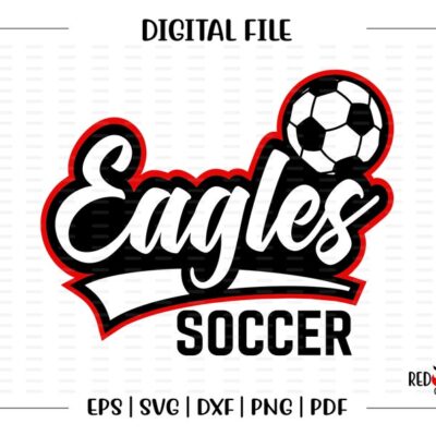 7390 Eagle Soccer svg Soccer svg Eagle Eagles Soccer svg dxf eps png pdf sublimation cut file htv vector digital clipart design