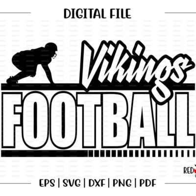 7396 Football svg Viking Football svg Viking Vikings Football svg dxf eps png pdf sublimation