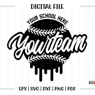 7400 Custom Personalized Baseball svg Softball svg Softball Baseball School Team Mascot svg dxf eps png pdf sublimation