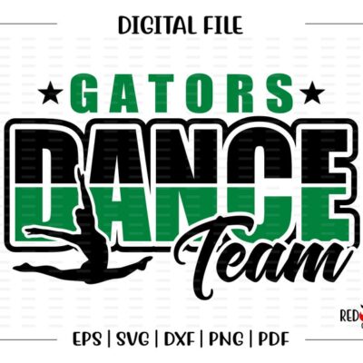 7425 Dance svg Gator Dance svg Gator Gators Dance Team htv svg dxf eps png pdf sublimation cut file htv vector digital