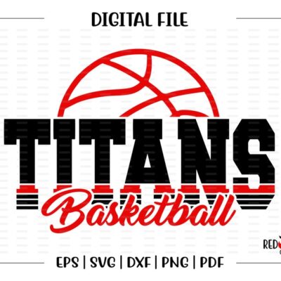 7469 Basketball svg Titan Basketball svg Titan Titans Basketball svg dxf eps png pdf sublimation cut file htv vector clipart