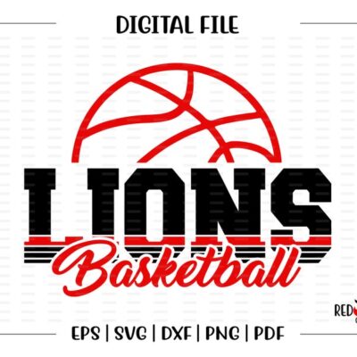 7473 Basketball svg Lion Basketball Lion Lions Basketball svg dxf eps png pdf sublimation cut file htv vector digital