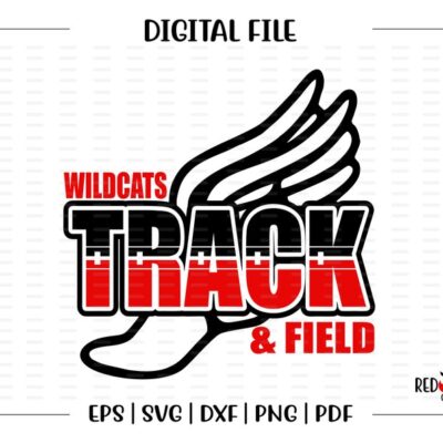 7525 Track svg Wildcat Track svg Wildcat Wildcats Track Field Wildcats Track svg dxf eps png pdf sublimation cut file htv