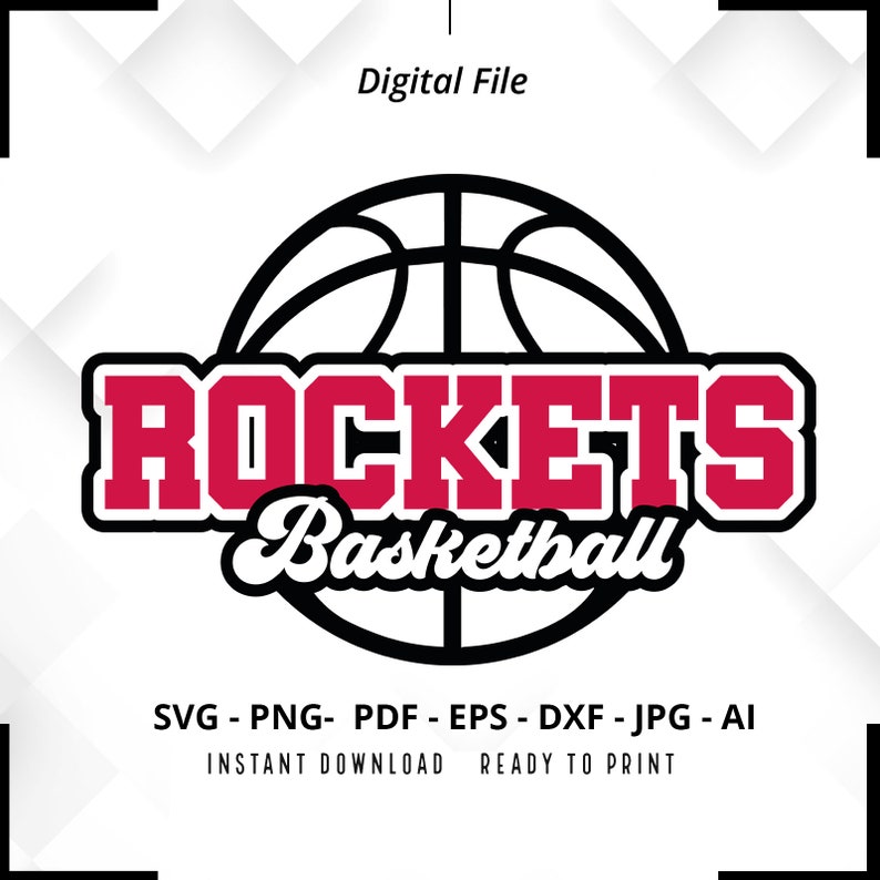 783 Rockets Basketball SVG PNG Rockets svg Basketball Shirt svg Rockets Cheer svg Rockets png Rockets Mom svg Rockets Shirt svg Cricut