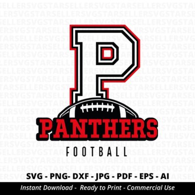 814 Panthers Football SVG PNG Panthers svg Panthers Shirt svg Panthers Mascot svg Panthers Pride svg Panthers Cheer svg Sport svg Silhouette