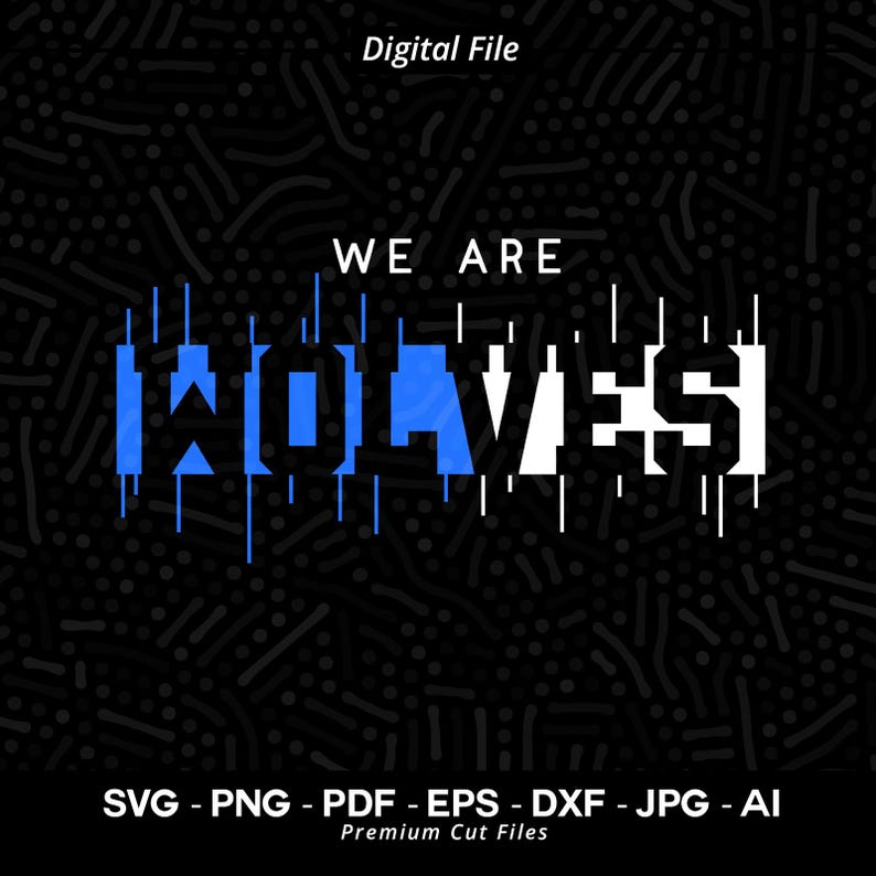 842 Wolves SVG PNG We Are Wolves Svg Wolves Typography Svg Wolves Shirt Wolves Cheer Svg Wolves Vibes Svg School Spirit Svg SVG for Cricut