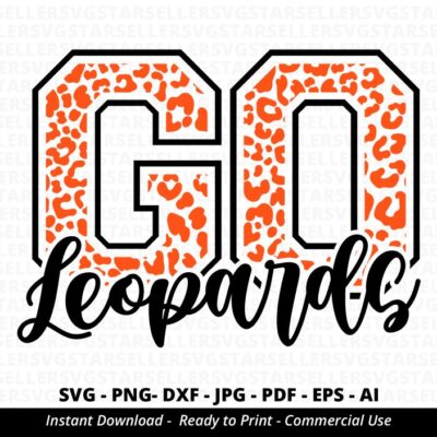 847 Go Leopards SVG Leopards Cheer svg Leopards Mascot svg Leopards svg Cheer Little Mom Team Mascot School Team svg School Spirit Cricut