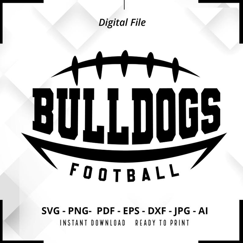 876 Bulldogs Football SVG PNG Bulldogs svg Bulldogs Mascot svg Bulldogs Shirt svg Bulldogs Cheer svg School Spirit svg Bulldogs Pride svg