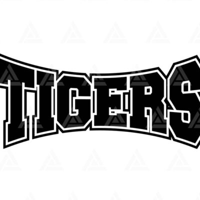 913 Tigers Svg Go Tigers Team Svg Run Tigers Svg College Jersey Font Cheer Mom T Shirt Cut File Cricut Png Pdf Eps Vector Stencil