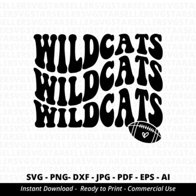 922 Wildcats SVG PNG Stacked Wildcats svg Wildcats Shirt svg Wildcats Cheer svg Wildcats Vibes svg Wildcats Mascot svg Wildcats Football svg