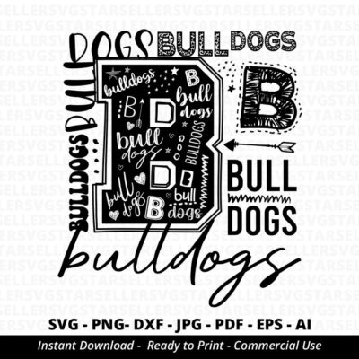 926 Bulldogs SVG Bulldogs Mascot svg Bulldogs Football svg Bulldogs Typography svg Bulldogs Shirt svg Bulldogs Cheer svg School Spirit Cricut