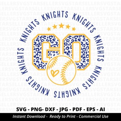 931 Knights Baseball SVG PNG Knights svg Knights Shirt svg Knights Cheer svg Knights Mascot svg Knights Mom svg Baseball Mama svg Cricut