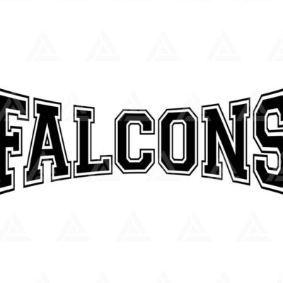 951 Falcons Svg Go Falcons Team Svg Run Falcons Svg College Jersey Font Game day vibes Cut File Cricut Png Pdf Eps Vector Stencil