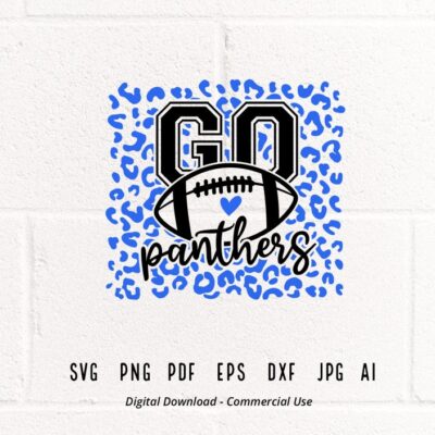 952 Leopard Go Panthers Panthers Mascot svg Panthers svg Panthers School Team svg Panthers Cheer svg Panthers Football svg Leopard Heart svg