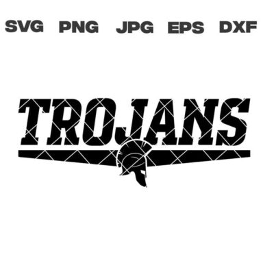 9920 Trojans svg Trojans School Mascot Clipart svg dxf eps png jpg sublimation cut files for cricut silhouette vector digital