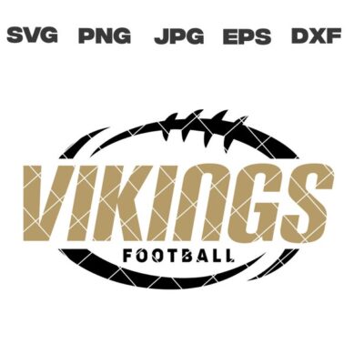 9934 Vikings SVG Vikings Football SVG Football Team svg png jpg dxf eps Cricut Files Digital Download Silhouette Instant Download