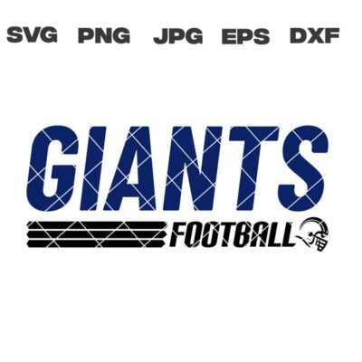 9948 Giants SVG Giants Football SVG Football Team SVG Cricut Files Digital Download T Shirt Design Silhouette Files Instant Download