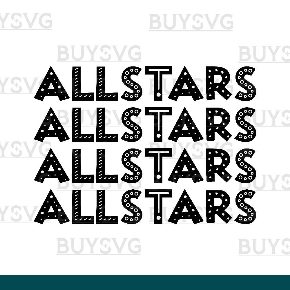 All stars SVG PNG Digital file Download 4 DOODLE STACK