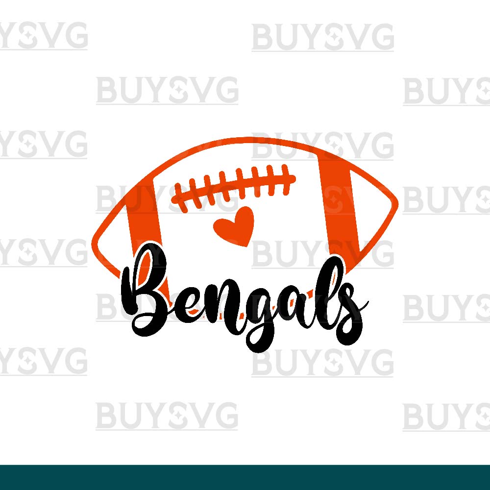 Bengals SVG PNG Digital file Download HD FOOTBALL