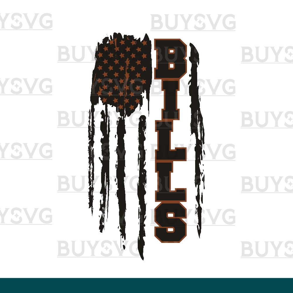 Bills SVG PNG Digital file Download Flag 1