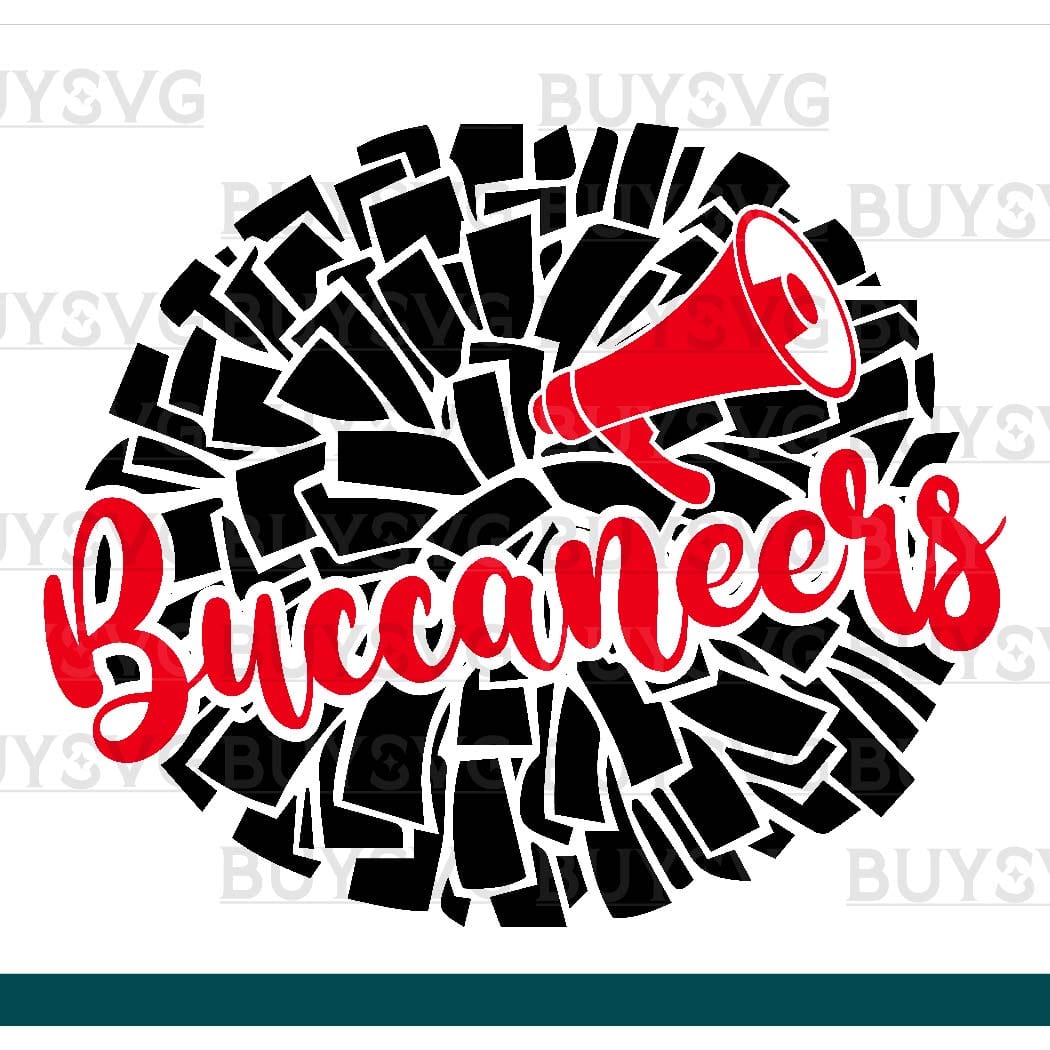 Buccaneers SVG PNG Digital file Download POMPOM