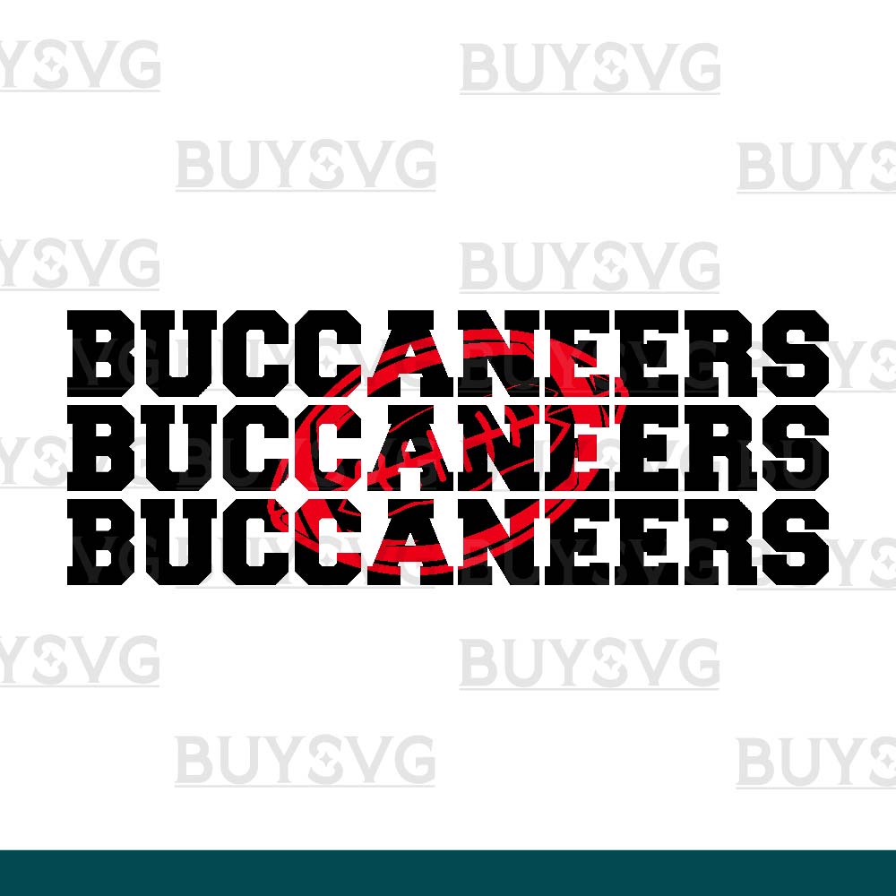 Buccaneers SVG PNG Digital file Download Stack 3 Football 1