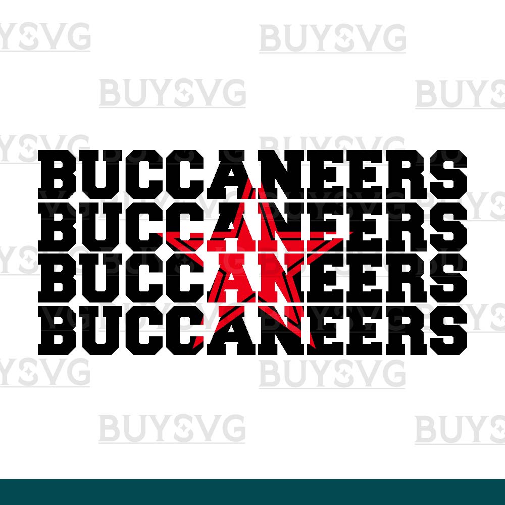 Buccaneers SVG PNG Digital file Download Star 4 1