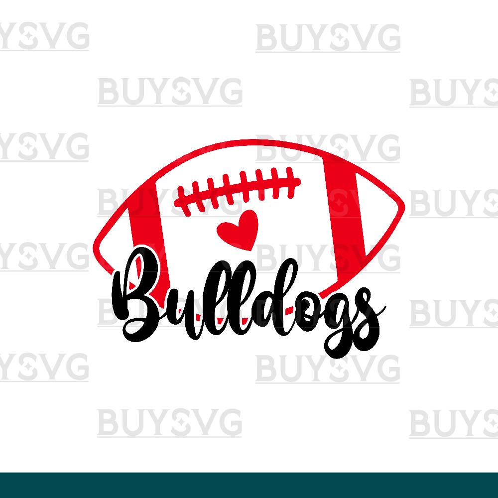 Bulldogs SVG PNG Digital file Download HD FOOTBALL