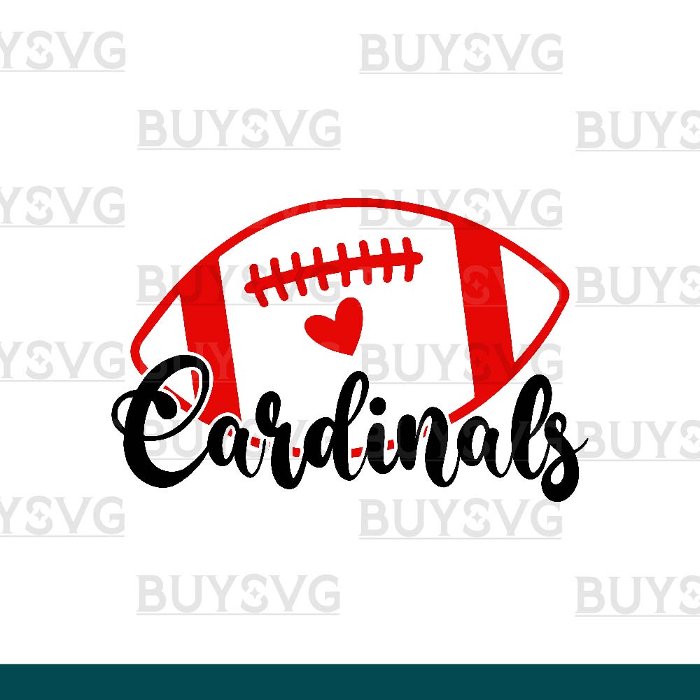 Cardinals SVG PNG Digital file Download HD FOOTBALL