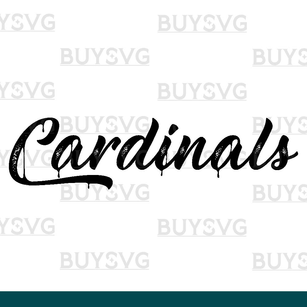 Cardinals SVG PNG Digital file Download METAL