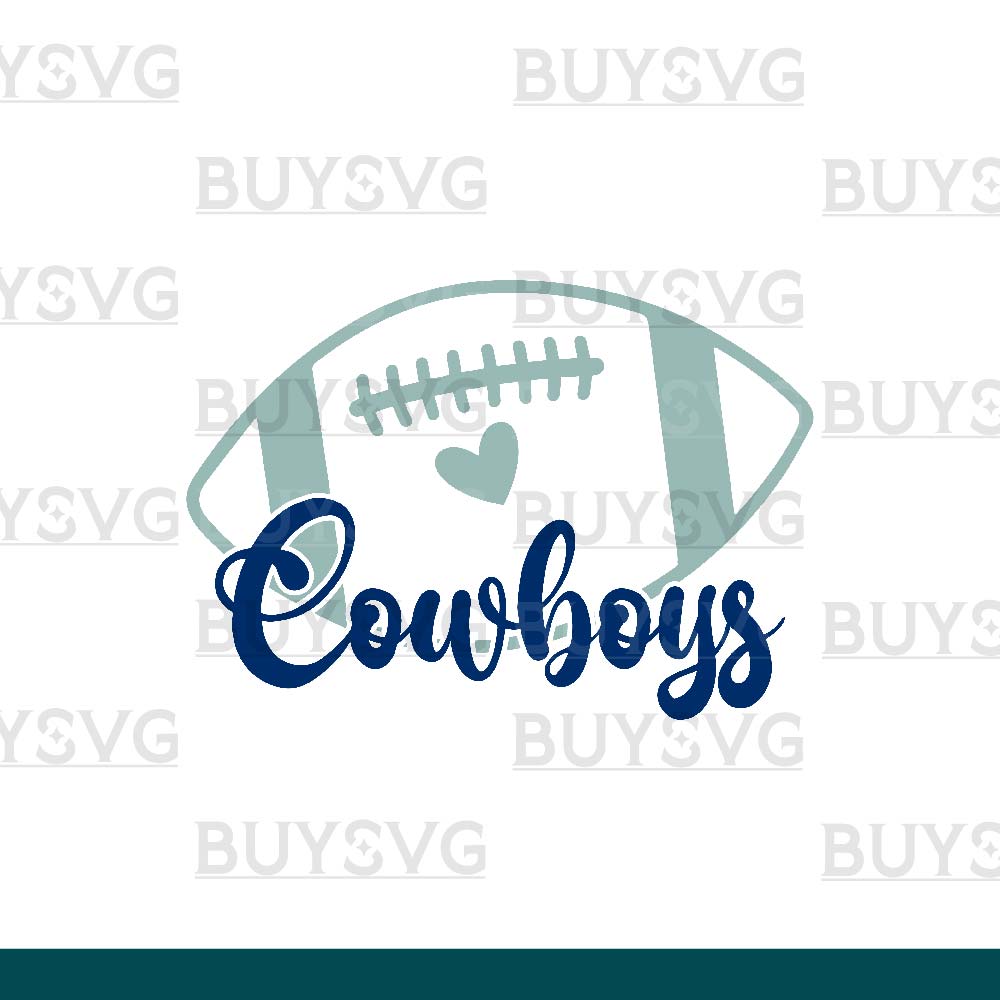 Cowboys SVG PNG Digital file Download HD FOOTBALL