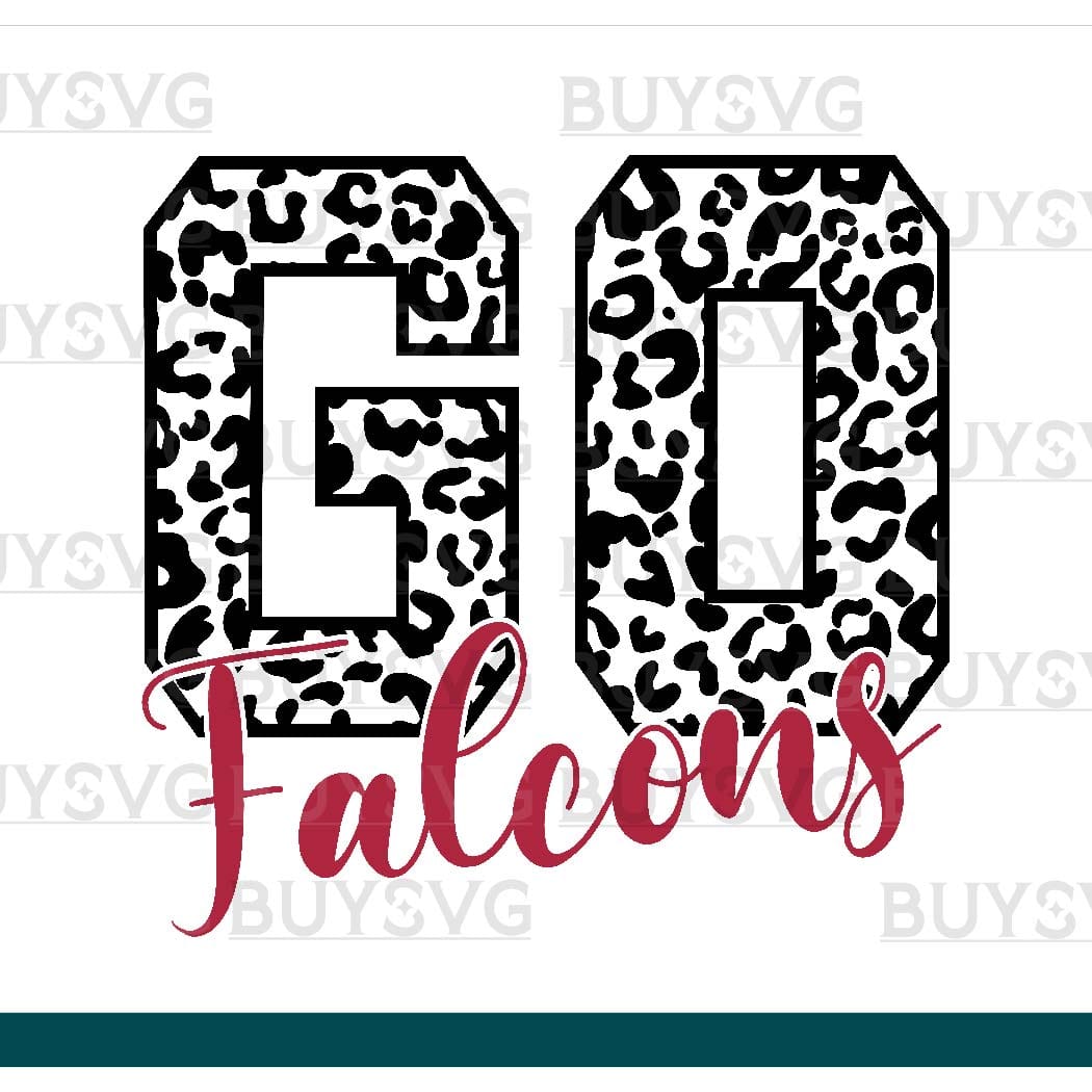 Falcons SVG PNG Digital file Download GO LONG