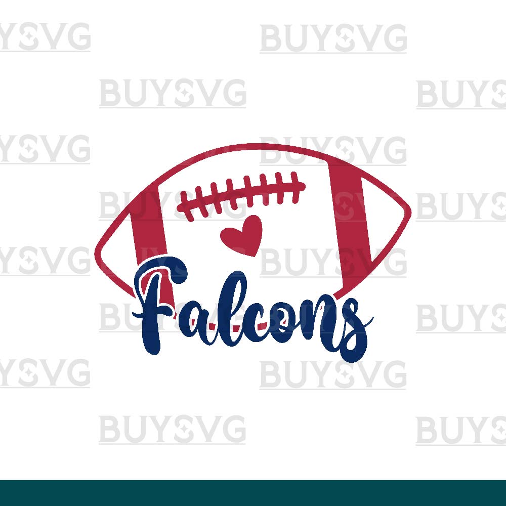 Falcons SVG PNG Digital file Download HD FOOTBALL